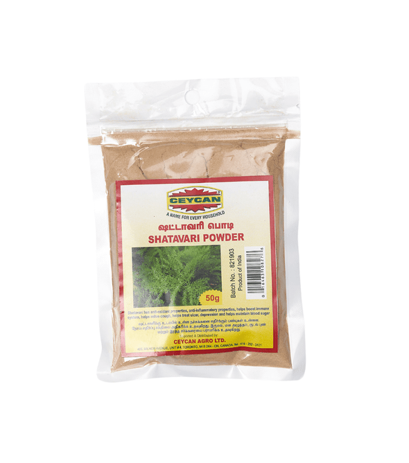 Shatavari Herbal Powder | சாத்தாவரி கிழங்கு தண்ணீர் விட்டான் | හීන් හාතවාරිය Heen hathavariya