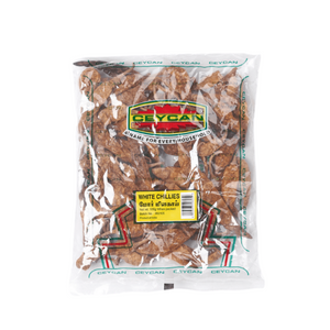 Dried White Sun Dried Chillies - 100g