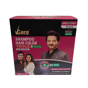 VCare Shampoo Hair Color for Women and Men