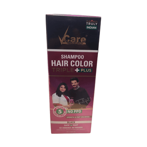 VCare Shampoo Hair Color for Women and Men