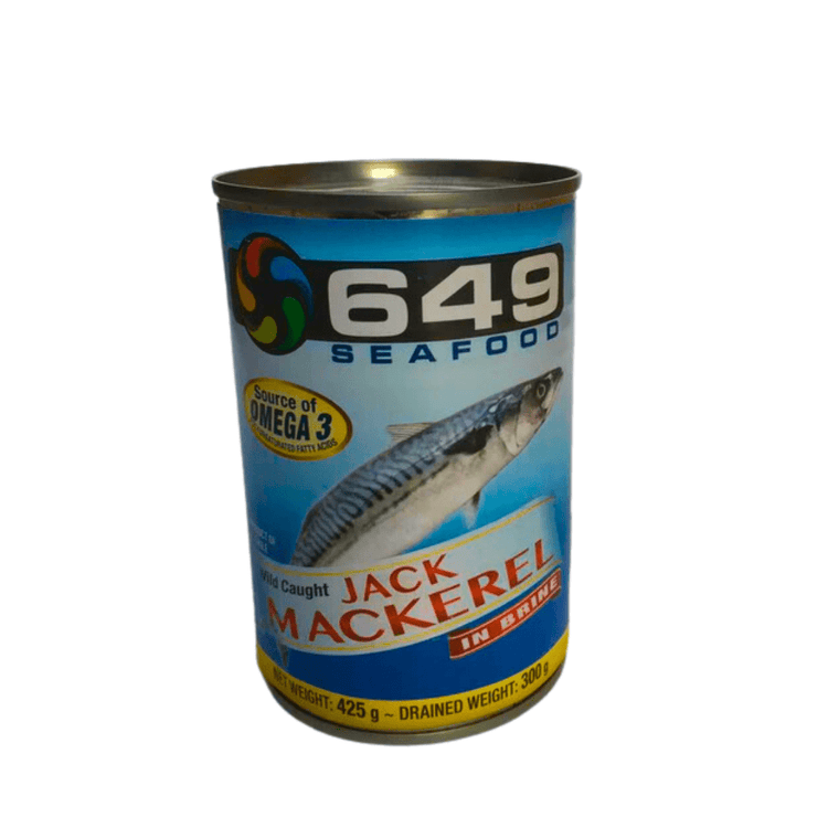 649 Jack Mackerel Tin Fish 425 g