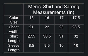 Men's Shirt and Sarong