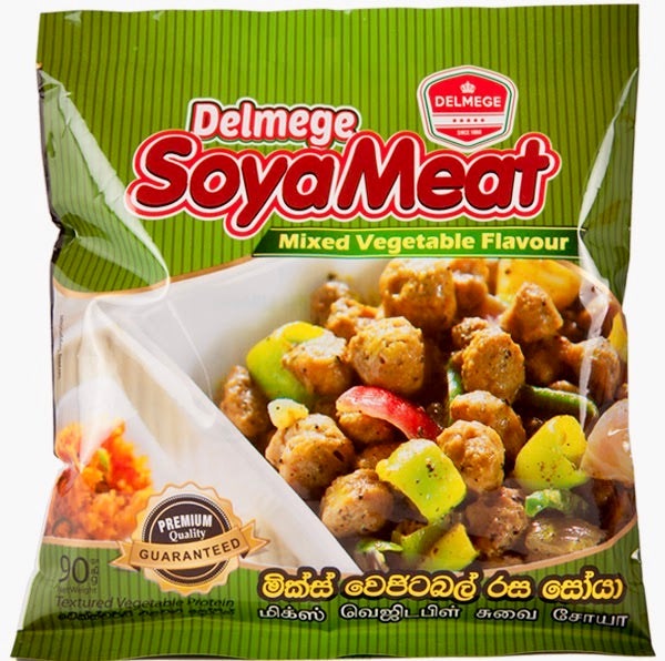 Delmege Soya Meat - Mixed Vegetable Flavour – Ceylon Groceries