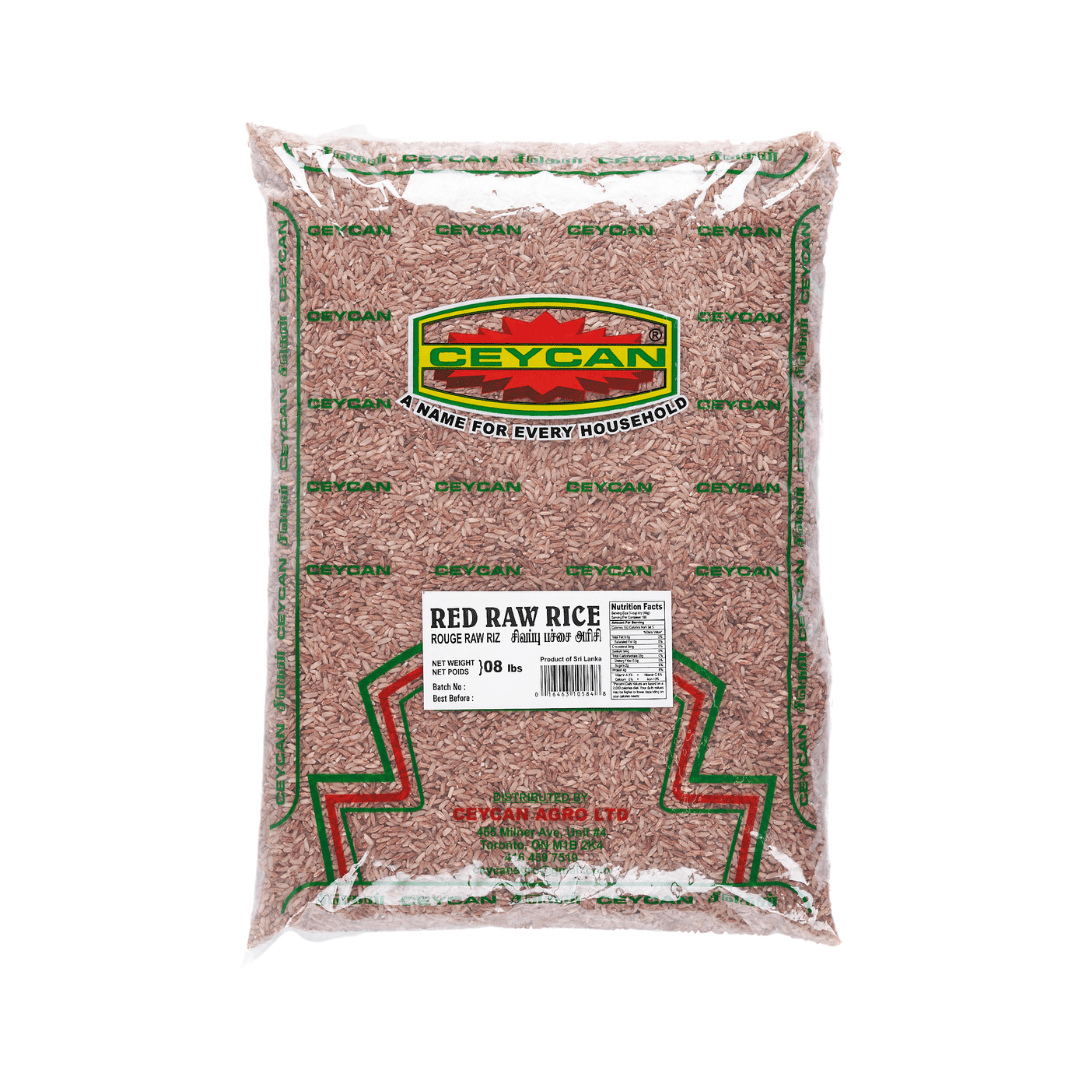 Red Raw Rice in Canada and USA - Ceylon Groceries